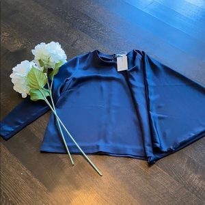 ASOS White, Drape Style top NWT